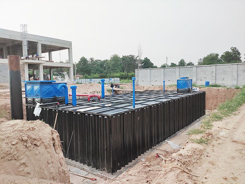 Bagaimana cara mendisinfeksi tangki air yang dirakit BDF?