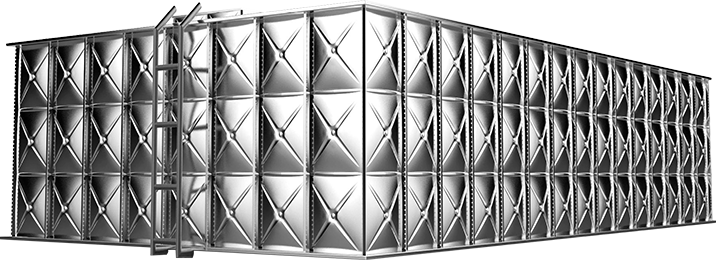 Tangki air sectional
